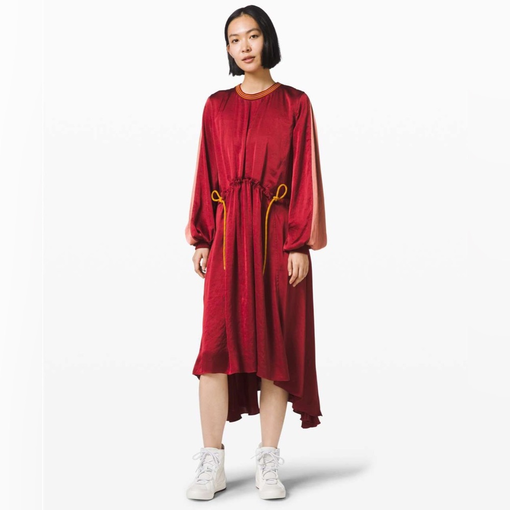 Lululemon x Roksanda Face Forward Dress in Caliente
